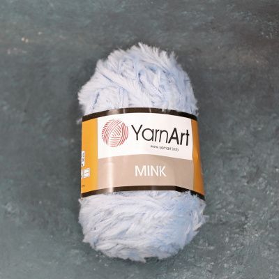 Yarn Art MINK (351 голубой ) 100% Полиамид 50 гр/75 м